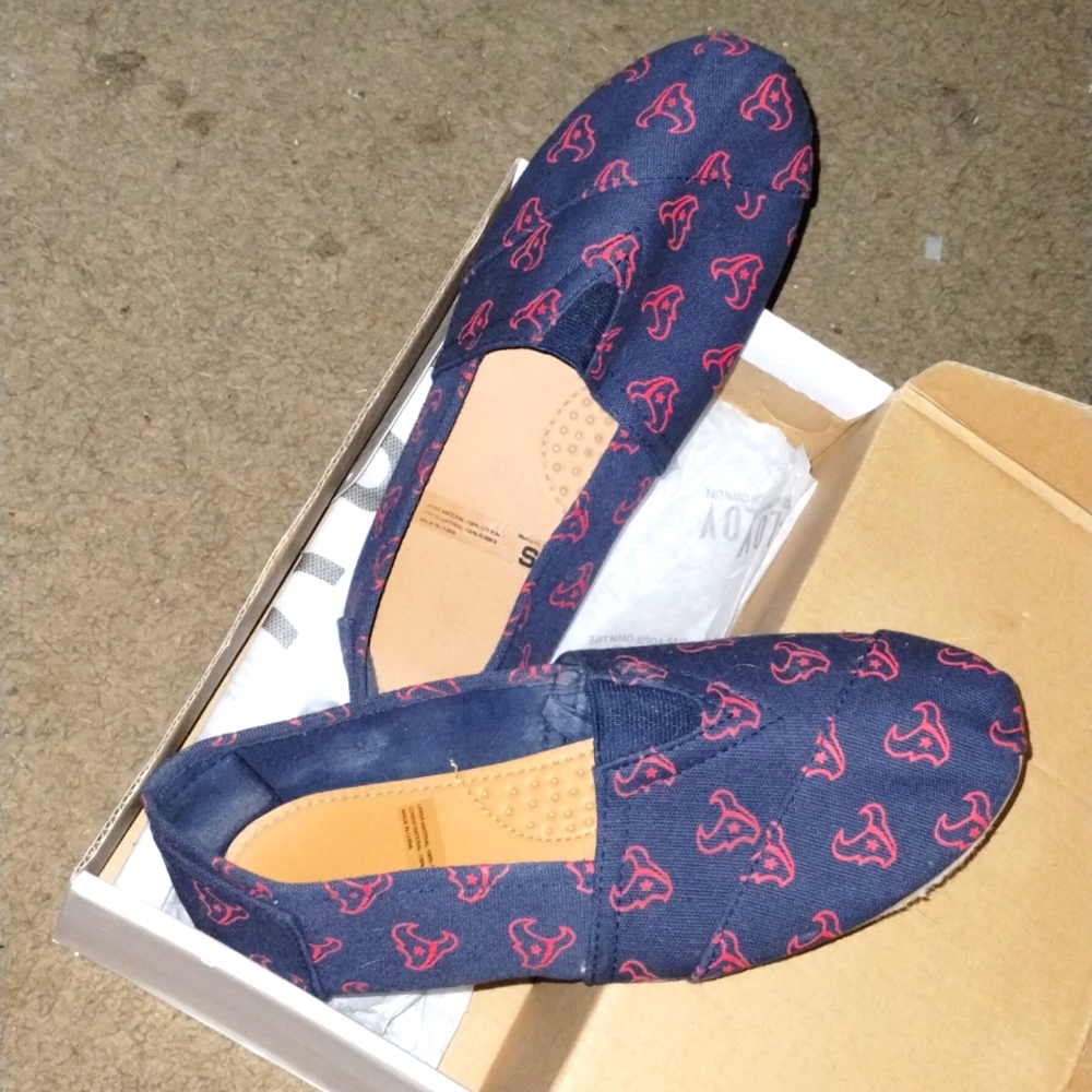 Foco E-lov Houston Texans Shoes Sz S